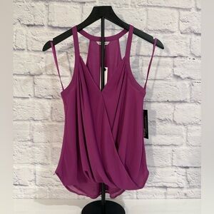 NWT Naked Zebra Magenta Camisole Top S